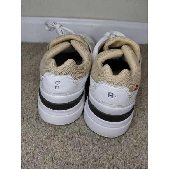 On Womens The Roger Advantage White Running Shoes Sneakers Size 10 - Picture 7 of 14